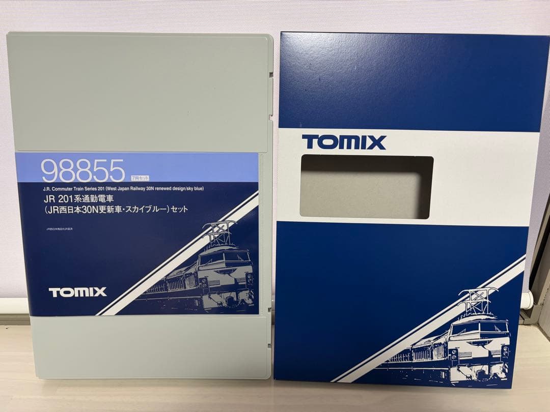 しんちゃん　　 TOMIX 201系 JR西日本30N更新車スカイブルー