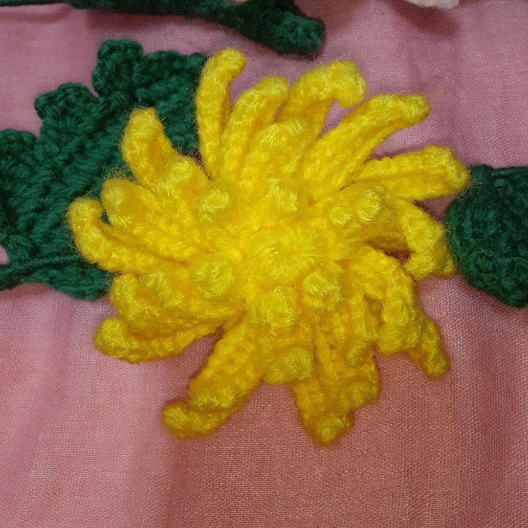 ハンドメイド、オーダー受け付け、菊、ダリア、花束、編みぐるみ、かぎ針、枯れない花