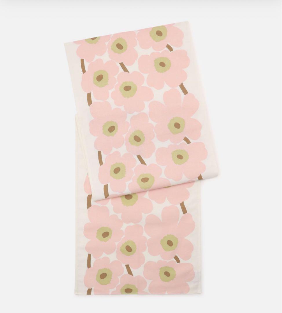 ［完売商品］marimekko Unikko テーブルランナー