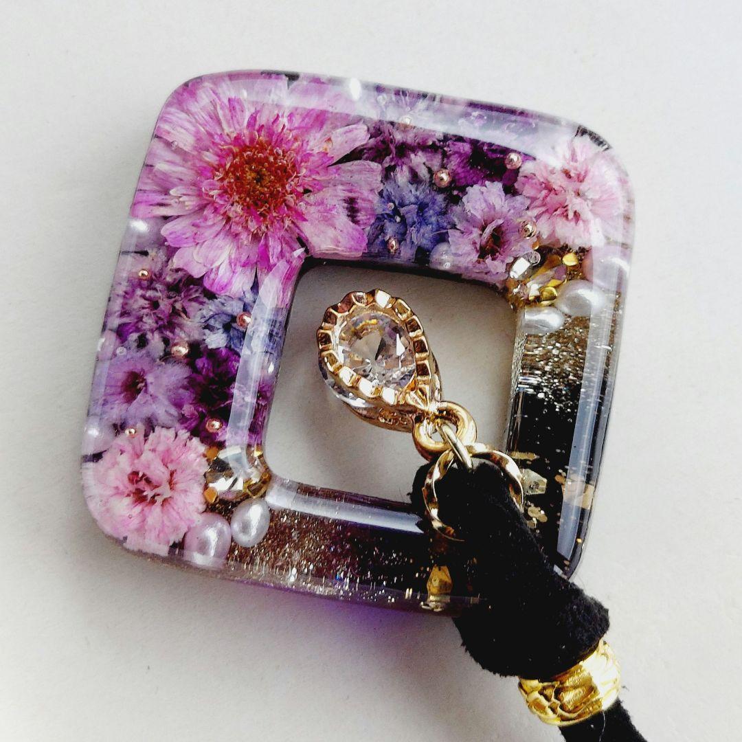 【1697】レジン　マトリカリア　ネックレス　ペンダント　ハンドメイド