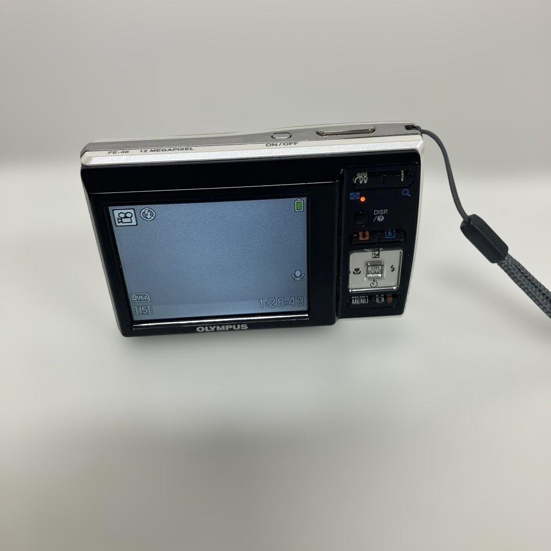 【稼働品】OLYMPUS FE-46 12メガピクセル コンパクトデジタルカメラ