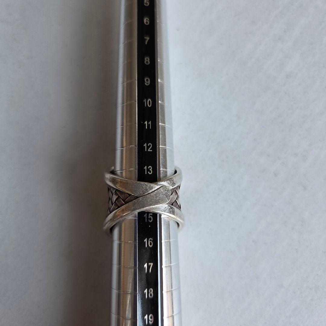 カレンシルバー カレン族 リング タイ