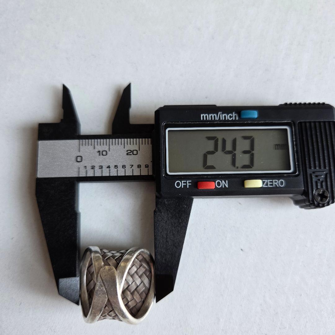 カレンシルバー カレン族 リング タイ