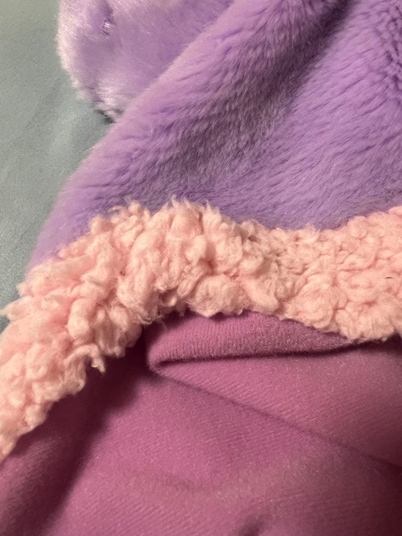 ディズニー　ミニー　ファンキャップ　紫