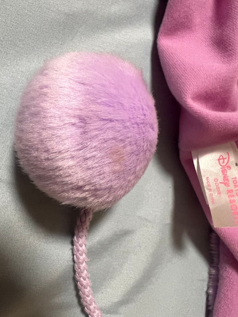 ディズニー　ミニー　ファンキャップ　紫