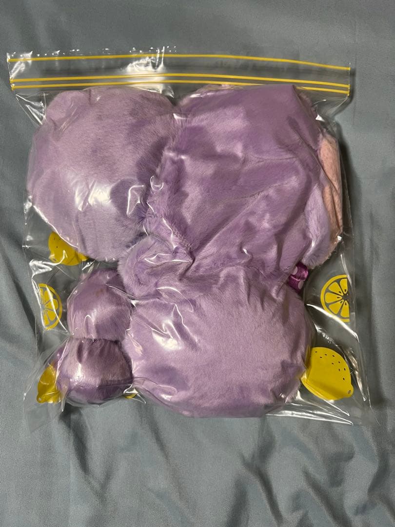 ディズニー　ミニー　ファンキャップ　紫