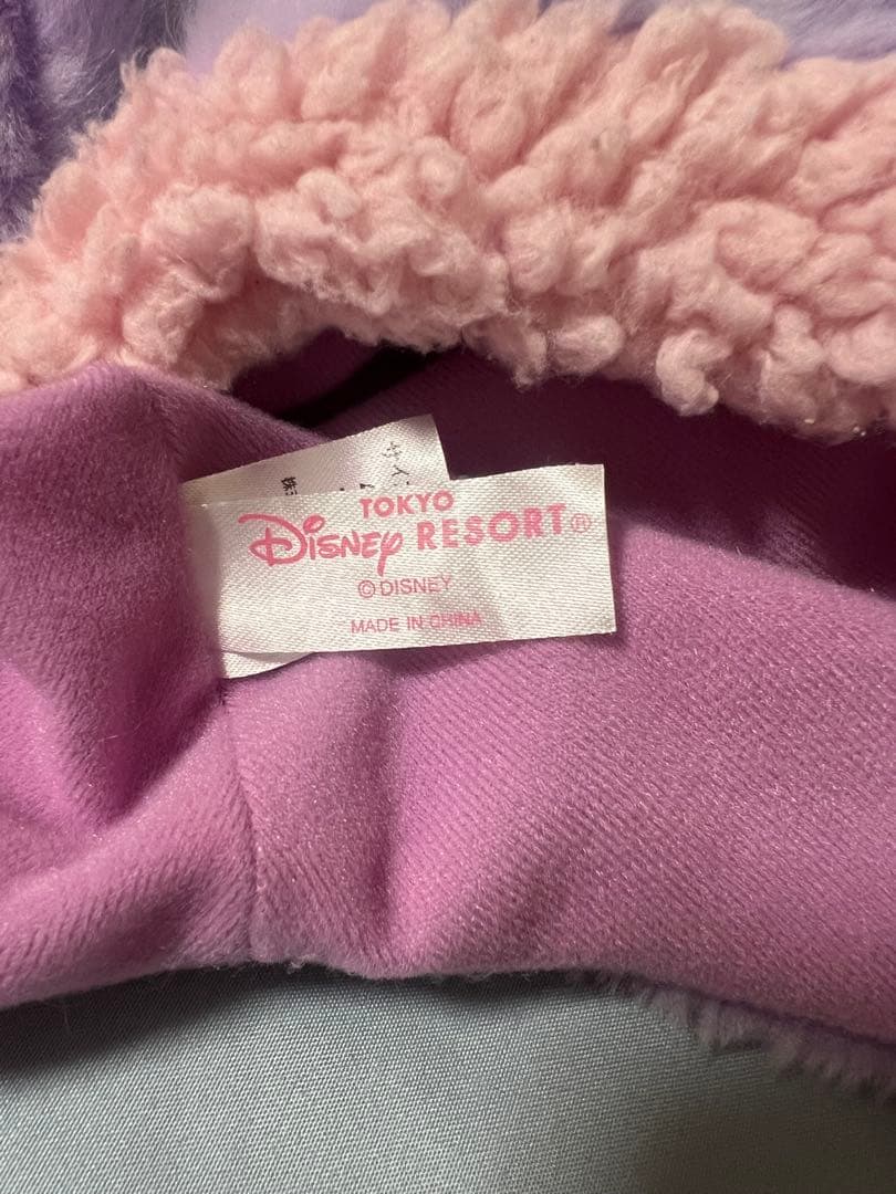 ディズニー　ミニー　ファンキャップ　紫