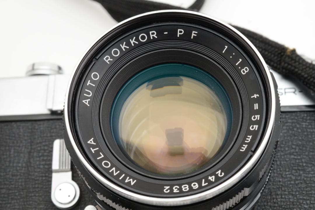 Minolta SR-1 一眼レフカメラ AUTO ROKKOR-PF 55mm