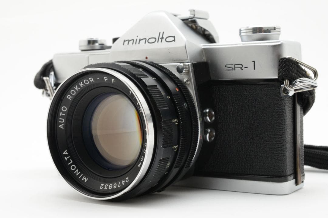 Minolta SR-1 一眼レフカメラ AUTO ROKKOR-PF 55mm