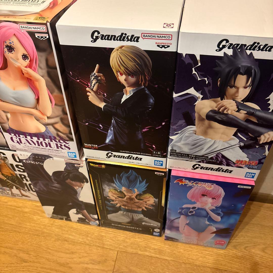 最新プライズフィギュア10個まとめ売り　ワンピース　ドラゴンボール