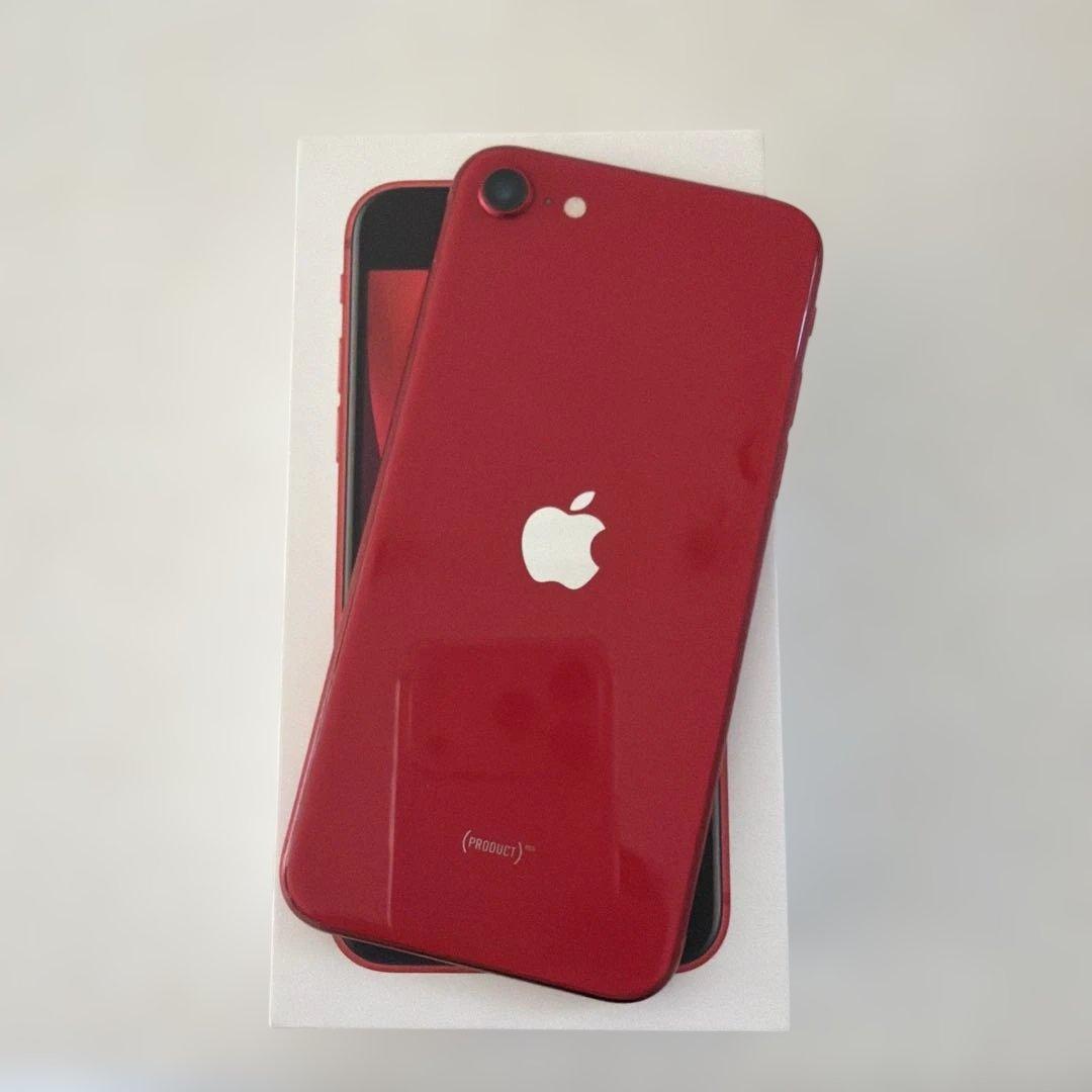 iPhoneSE第2世代　SE2 64GB SIMフリー　RED 本体