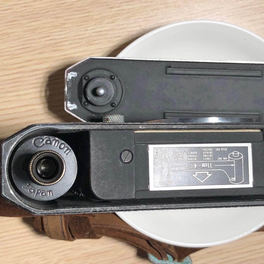 ケース付　Canon Ⅱ S型 ？　フィルムカメラ