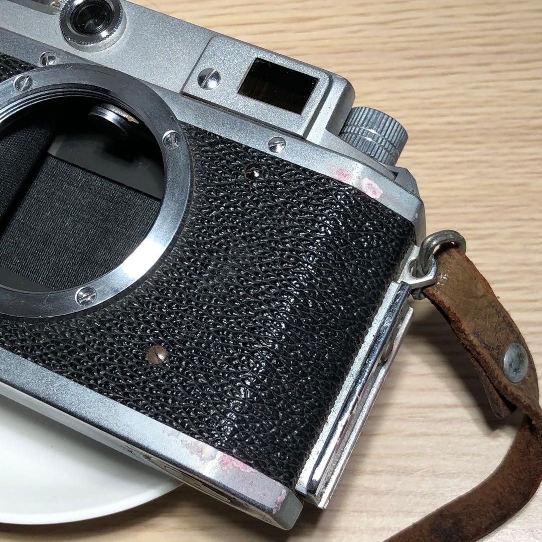 ケース付　Canon Ⅱ S型 ？　フィルムカメラ