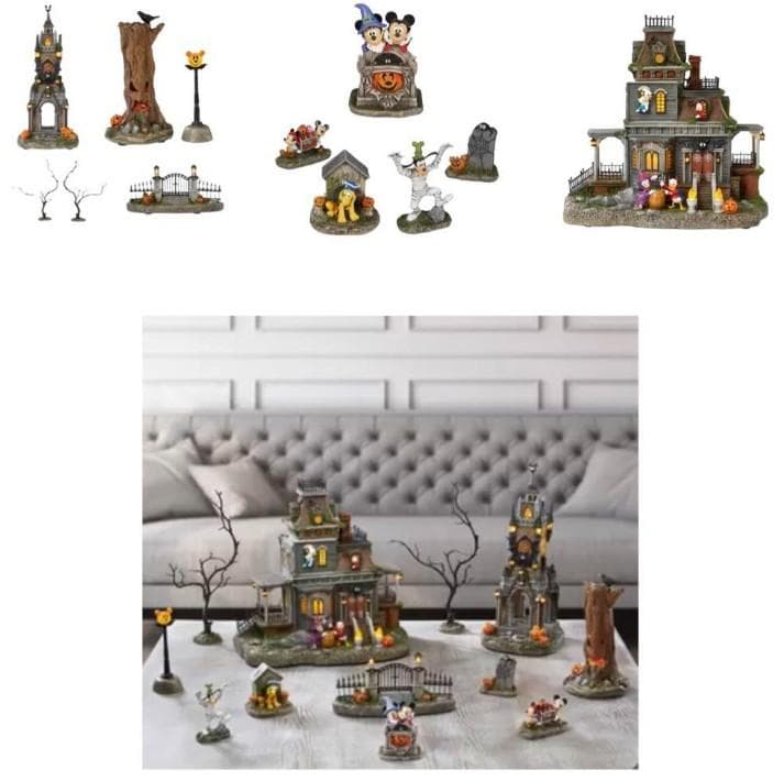 ディズニー ハロウィンヴィレッジ 12ピース Disney Halloween
