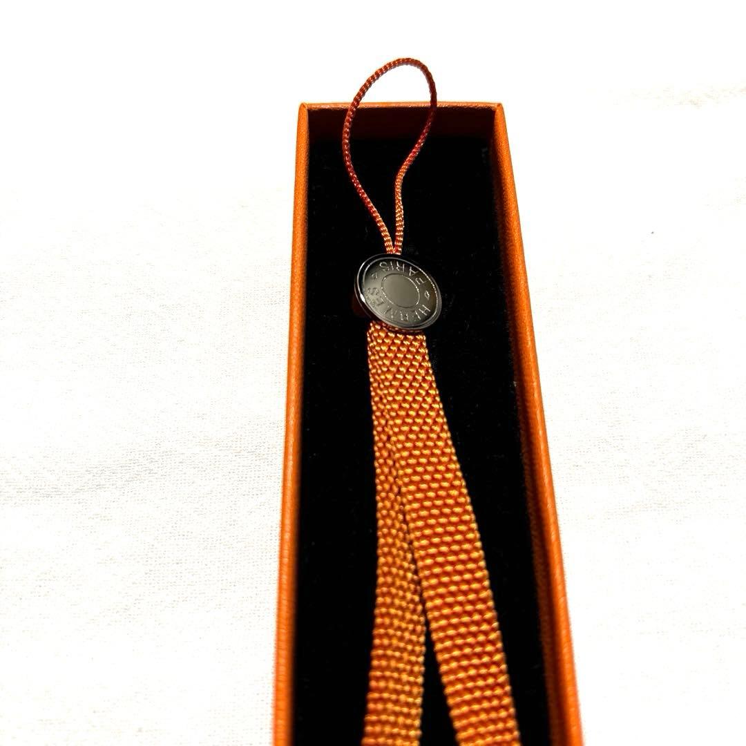 新品　HERMES エルメス　ストラップ　セリエ　メタルチャーム　箱付　袋付
