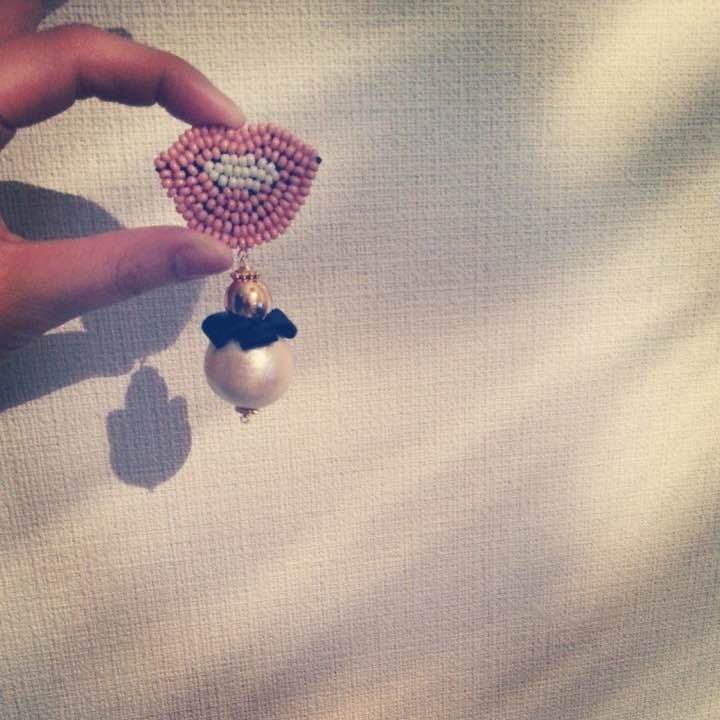 チョコレートキャンベル♡ピアス 美品