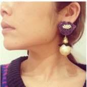 チョコレートキャンベル♡ピアス 美品