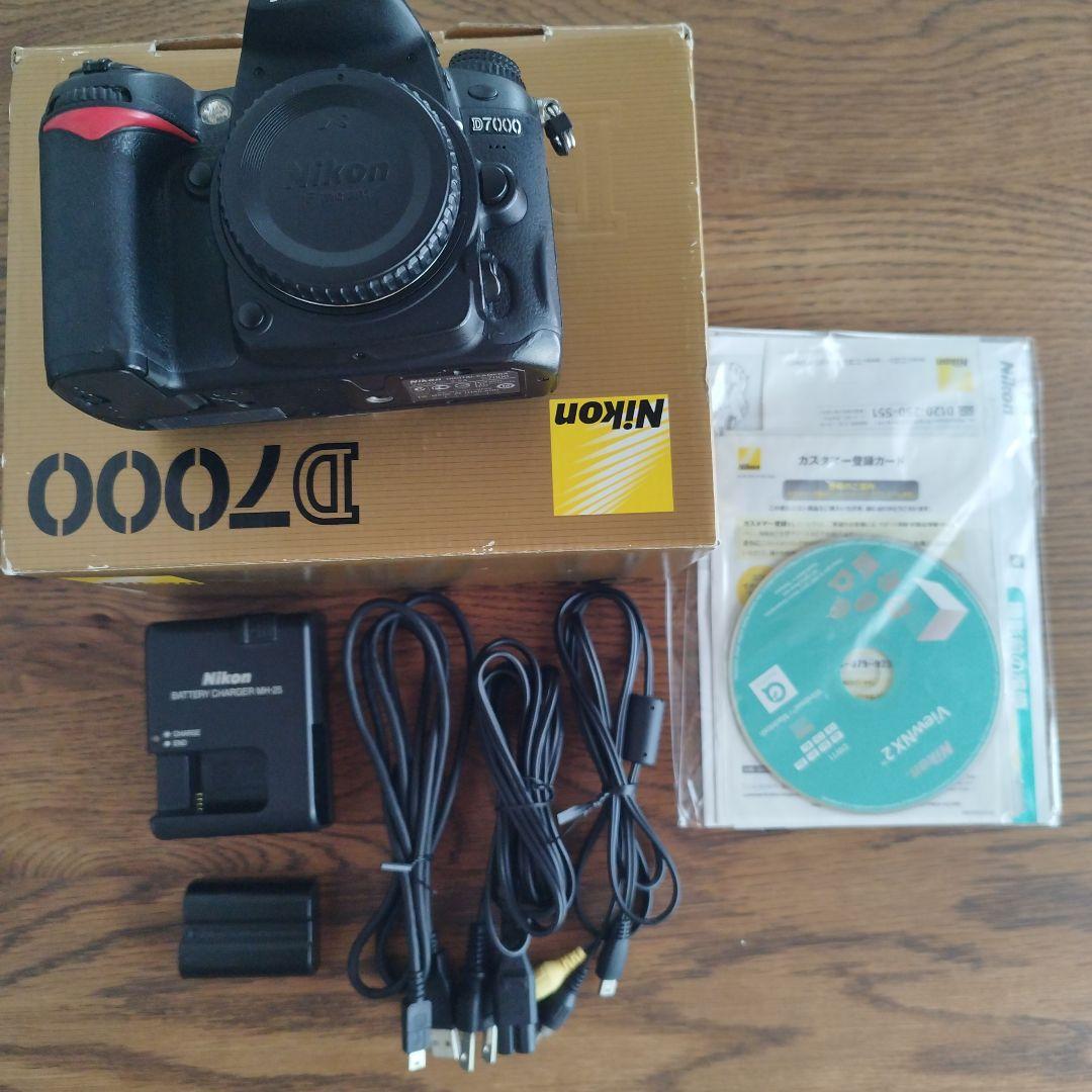 【ジャンク】NIKON 一眼レフカメラ D7000 本体