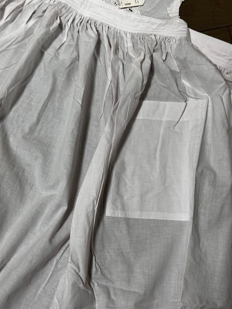 IKUKO 新品タグ付きライトピンクエプロン