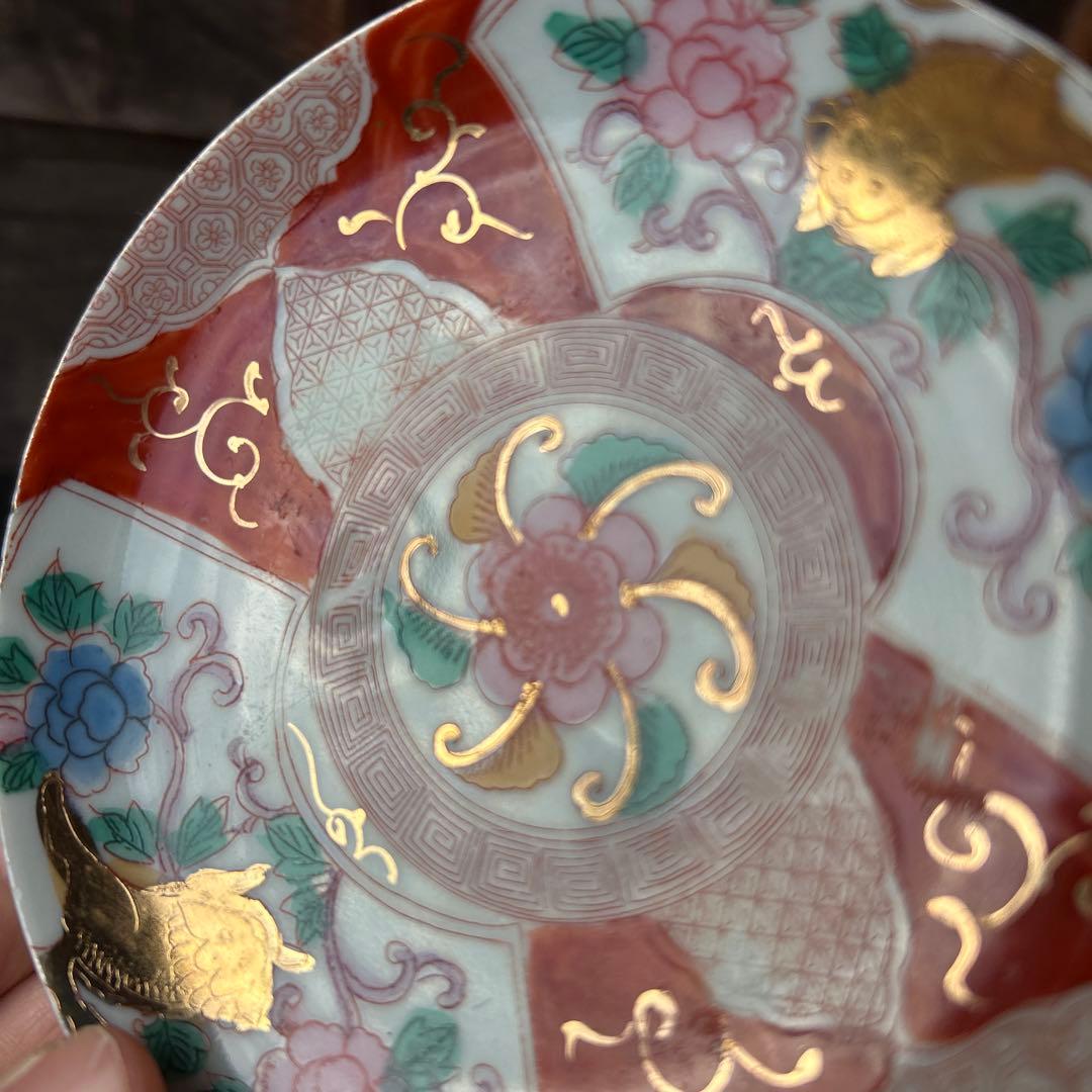 九谷 骨董 皿