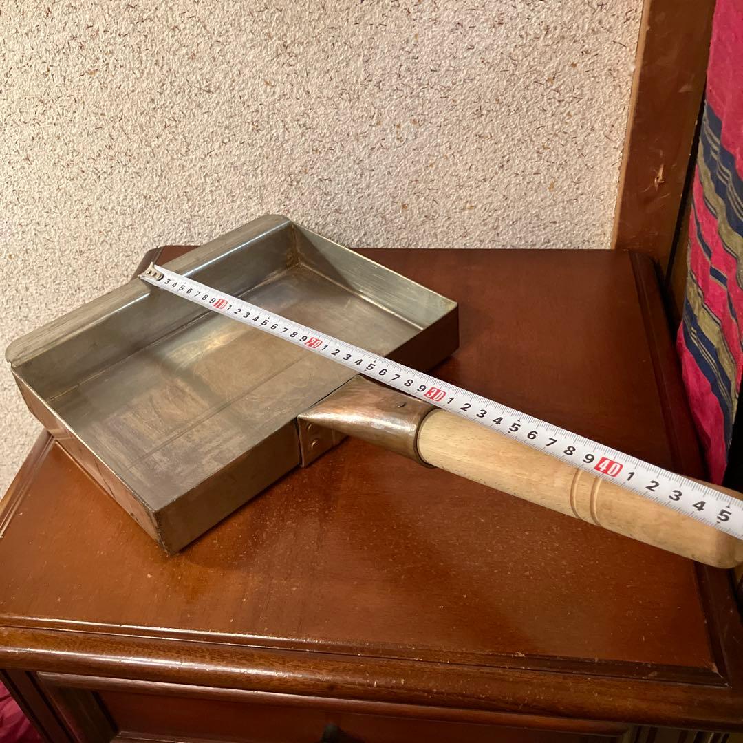 特注 プロ業務用 銅玉子焼き器 24.5×18×4㎝中古　銅製　銅製品