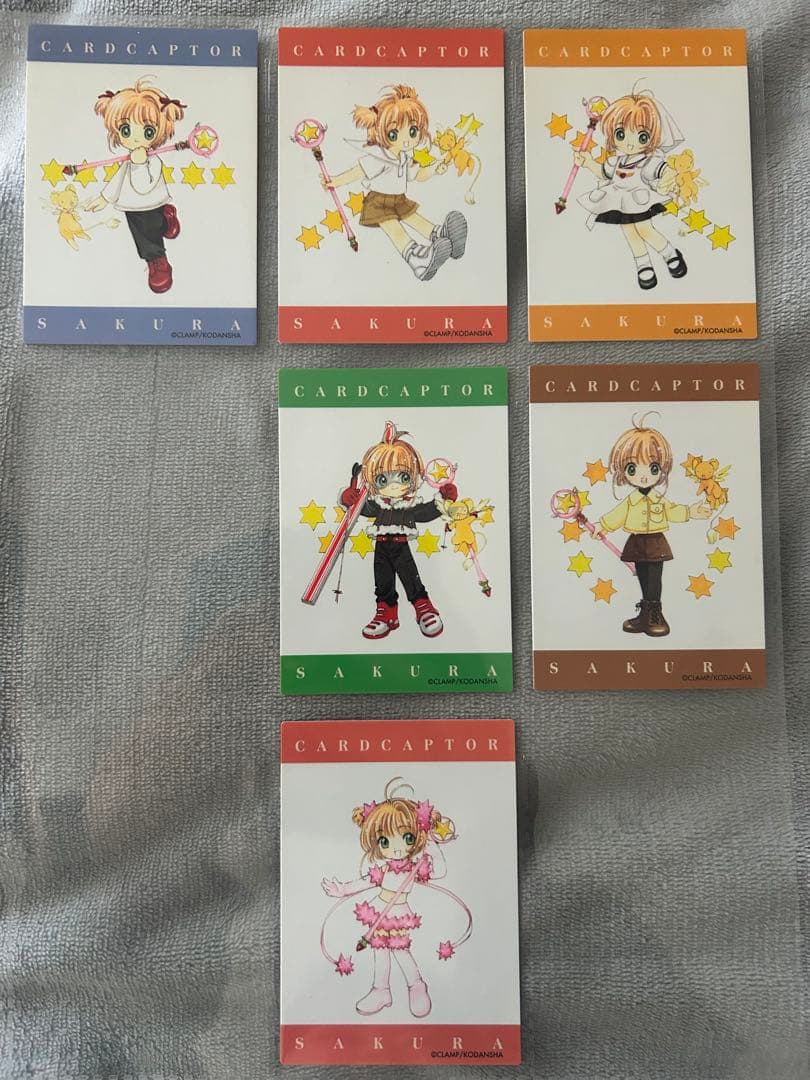 カードキャプターさくら 原作絵 トレーディングカード99枚