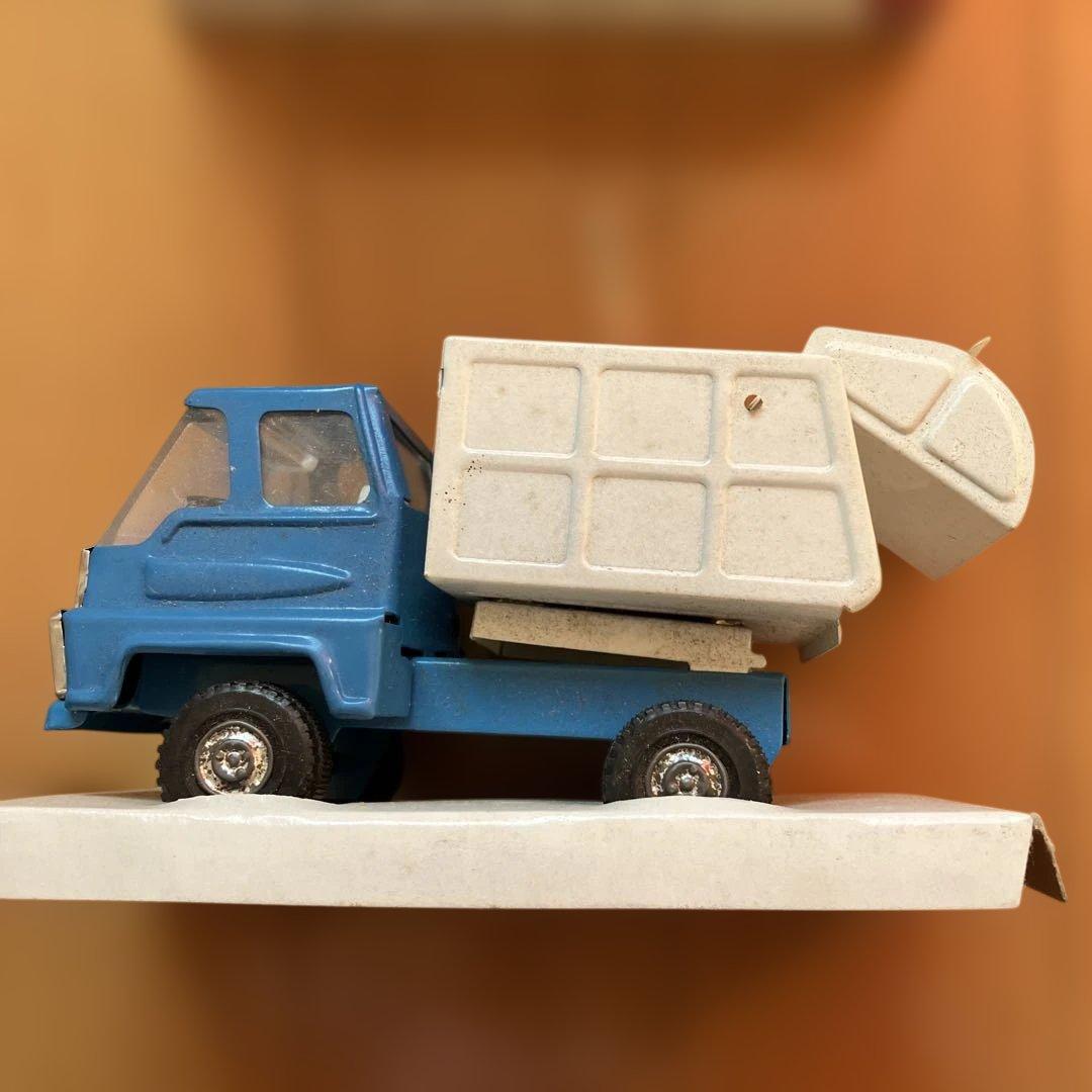 当時物ブリキSTEEL TRUCKシリーズSANITATION