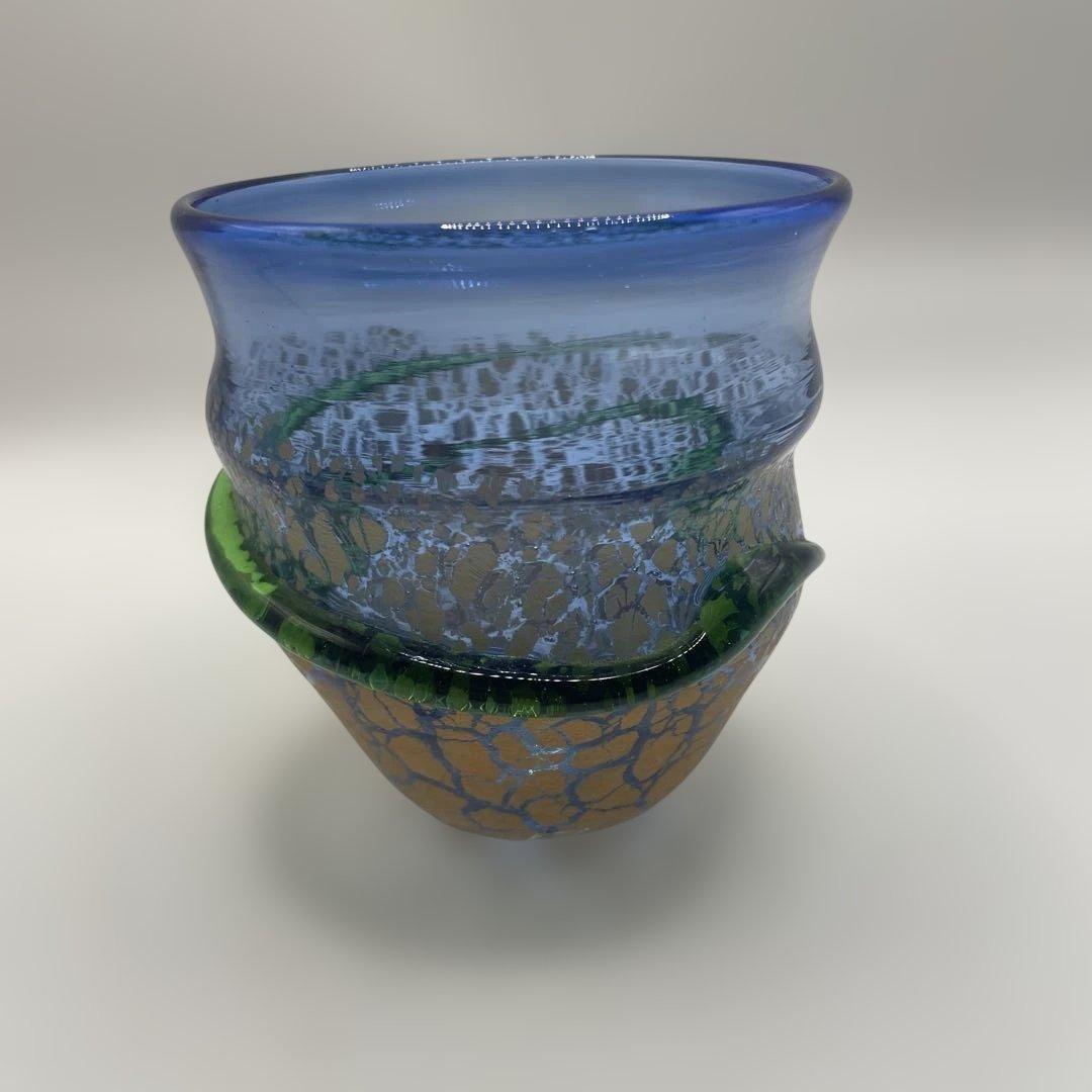 琉球ガラス　稲嶺盛吉作