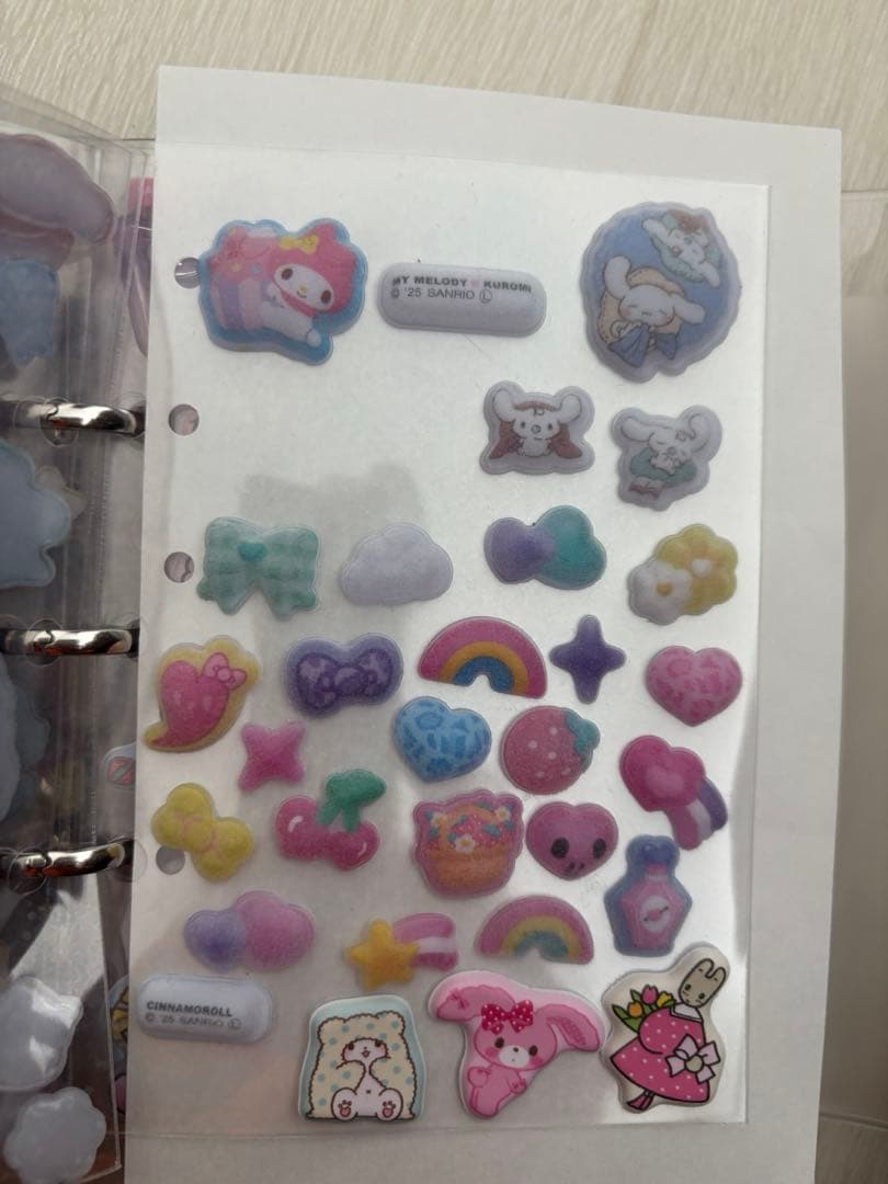 シール帳　完成品　正規品　サンリオ