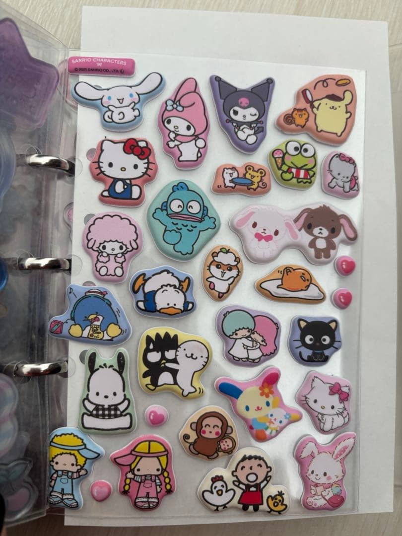 シール帳　完成品　正規品　サンリオ