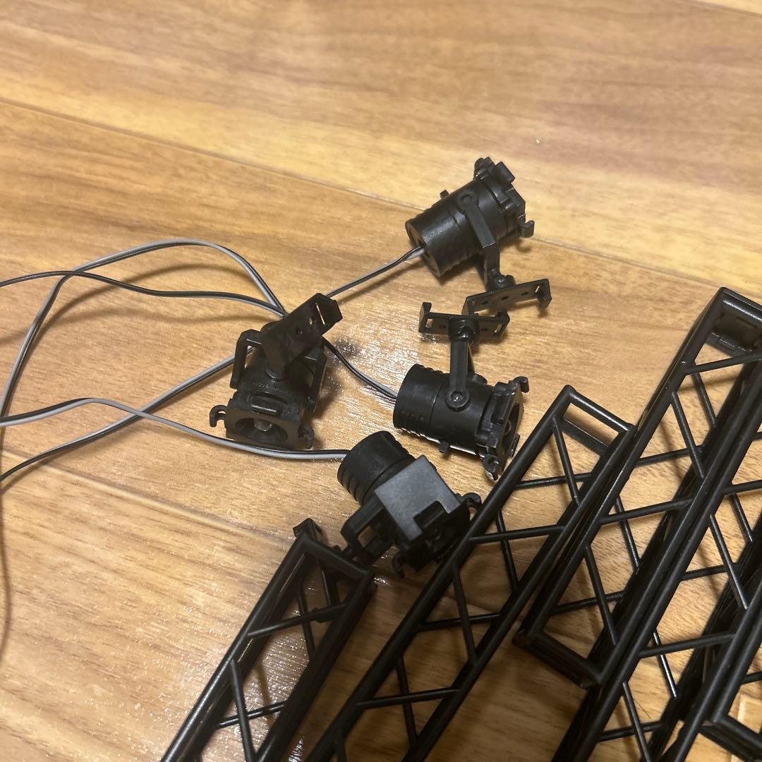 ※箱無し　ホビーベース　ライブステージセット　おまけ付き　一部組み立て済み