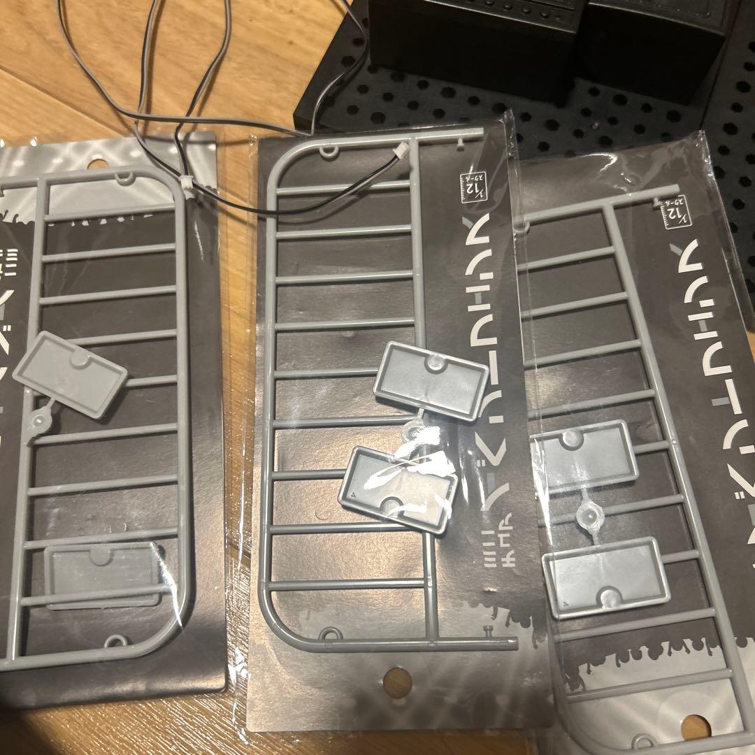 ※箱無し　ホビーベース　ライブステージセット　おまけ付き　一部組み立て済み