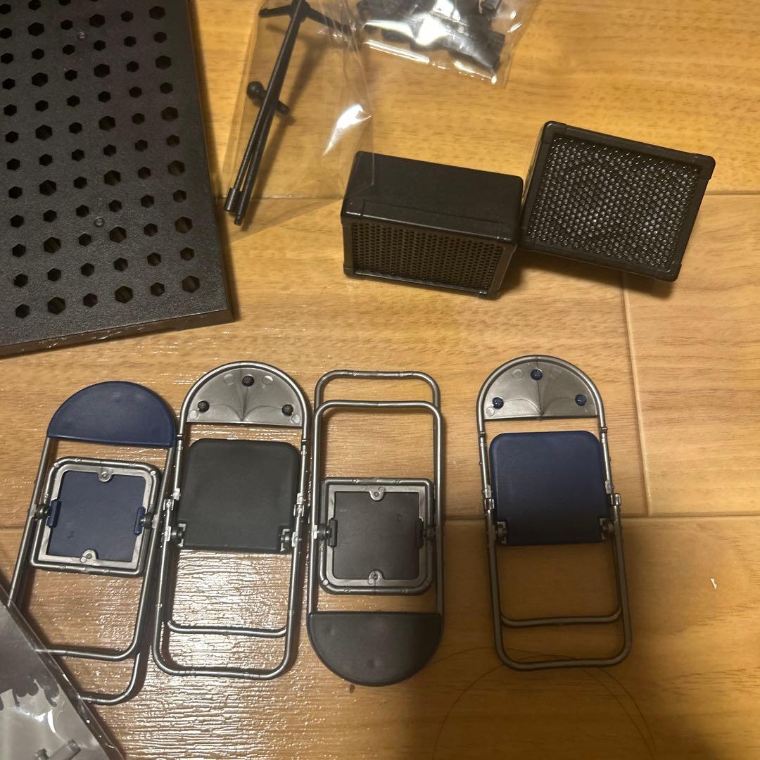 ※箱無し　ホビーベース　ライブステージセット　おまけ付き　一部組み立て済み