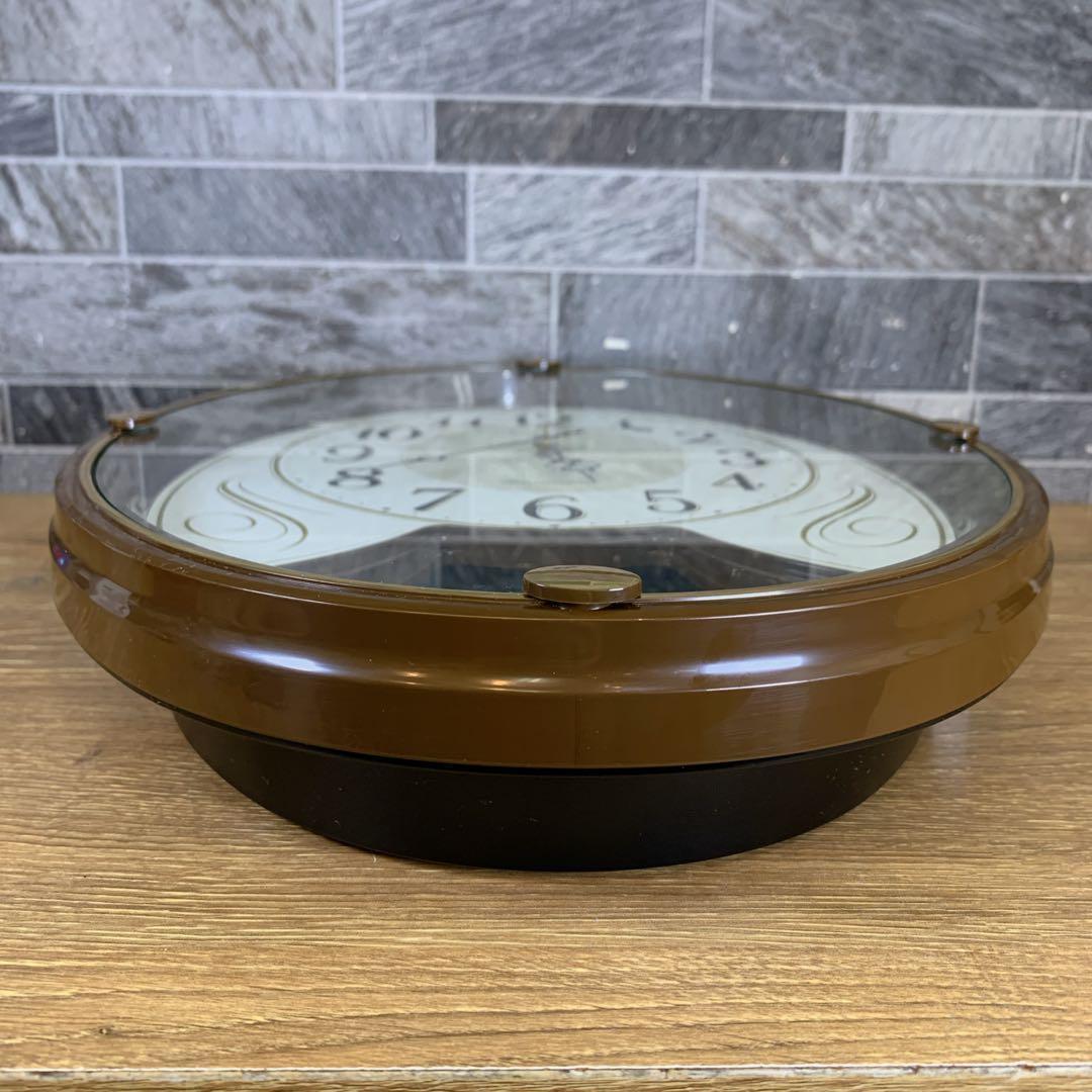 リズム時計　RHYTHM　電波掛け時計　スモール・ワールド・リリィＮ