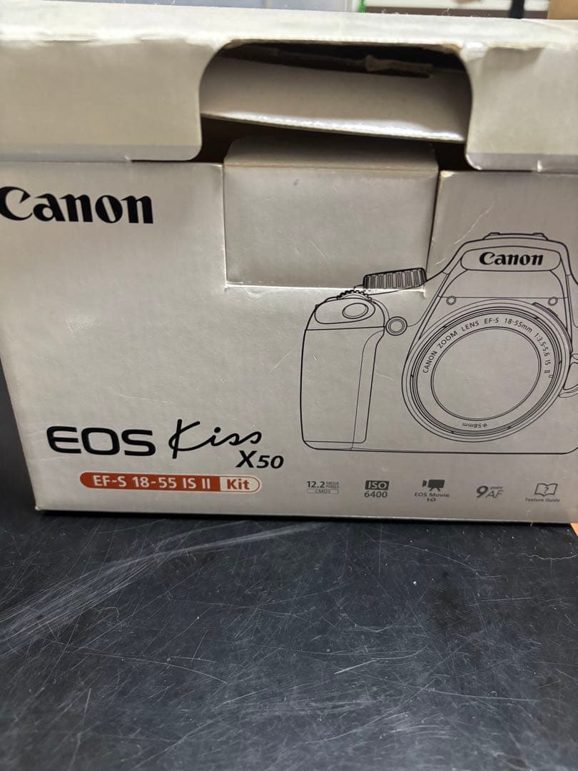 動作確認OK！Canon EOS Kiss X50 デジタル一眼レフ 本体