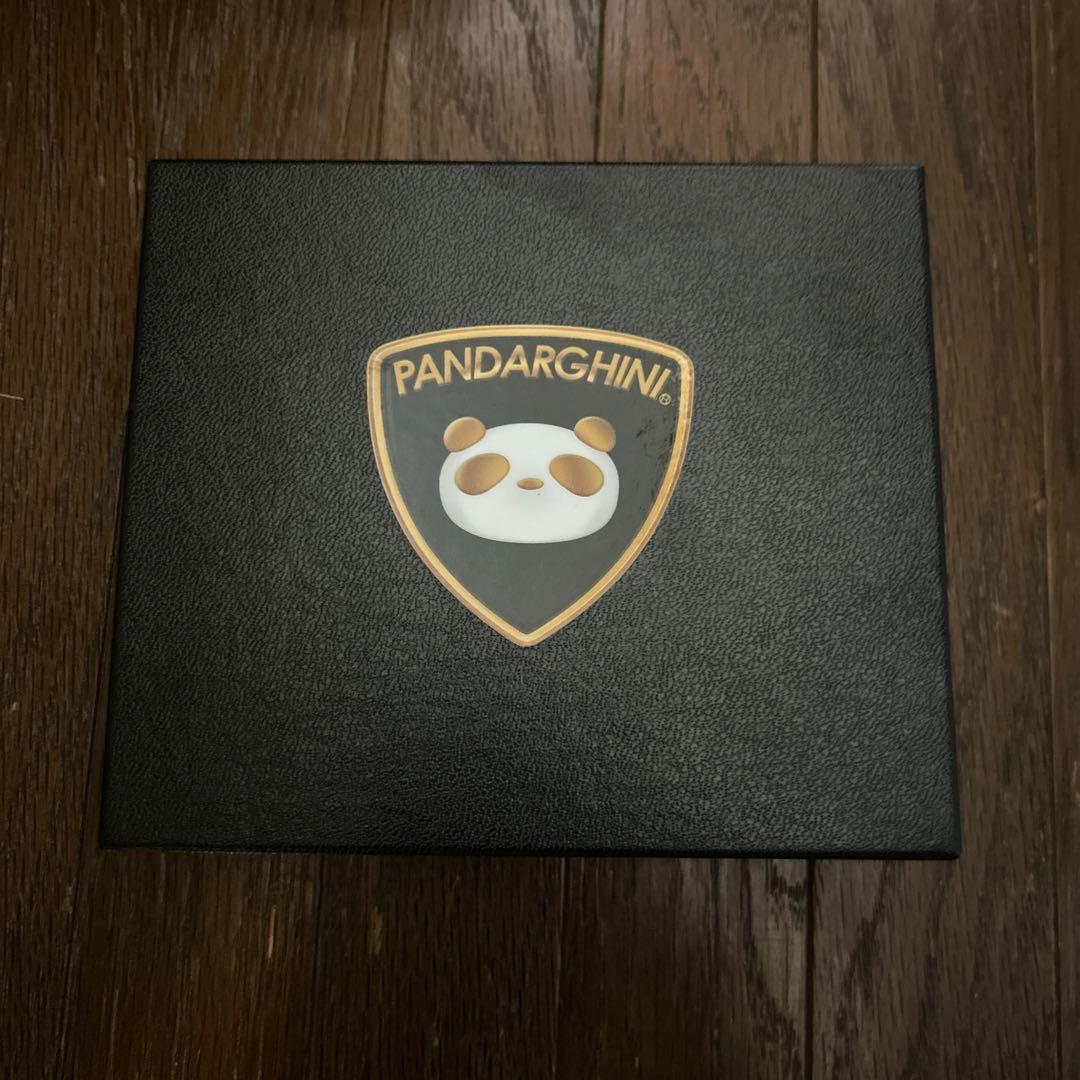 ⭐️PANDARGHINI ゴールド クロコ調ミニウォレット⭐️