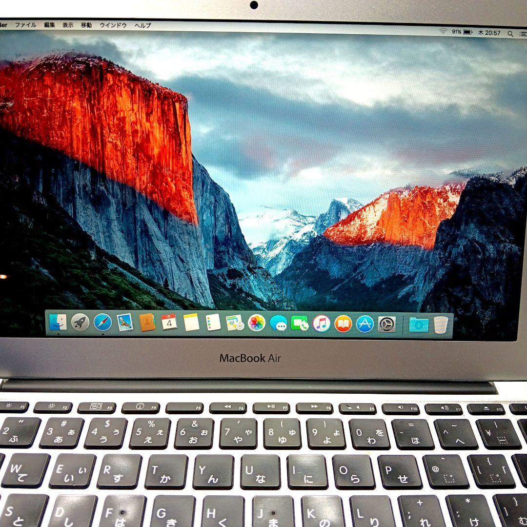 MacBook Air 11インチ SSD128GB メモリ4GB 充電器付