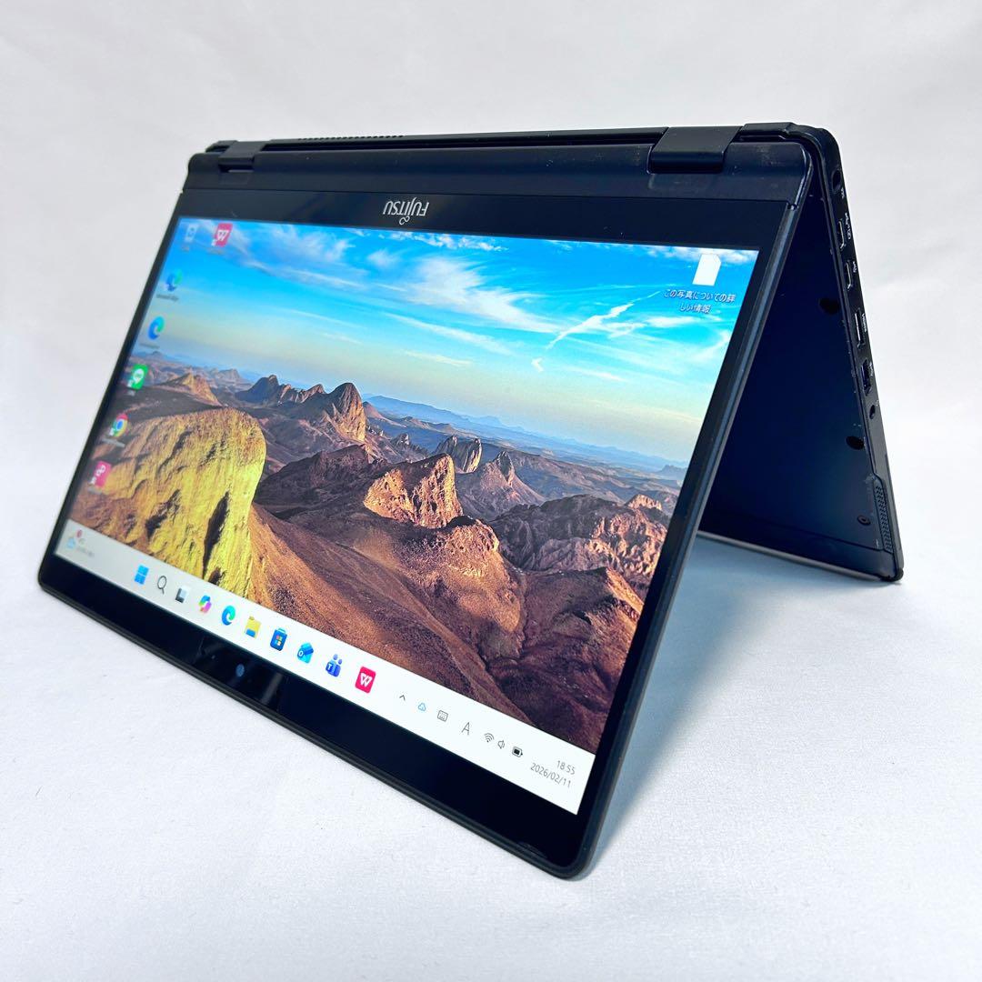 【2in1×タッチ対応】LIFEBOOK｜Corei5｜SSD｜Win11最新