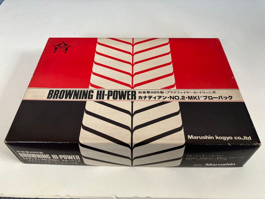 マルシン工業製 ブローニングハイパワー カナディアンモデル モデルガン 未発火