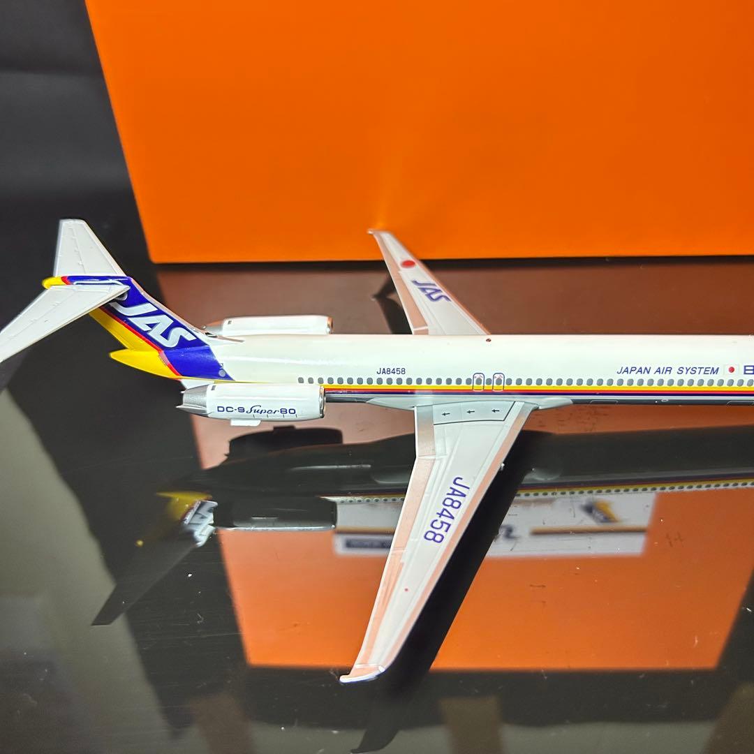 航空機・ヘリコプター Jcwings JAS MD-81 DC-9 JA8458 1/200