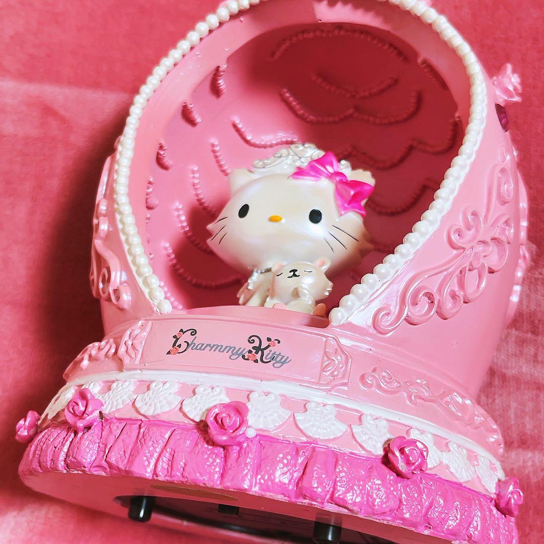 希少激レア　チャーミーキティ　ライトアップオルゴール　2005年製 サンリオ