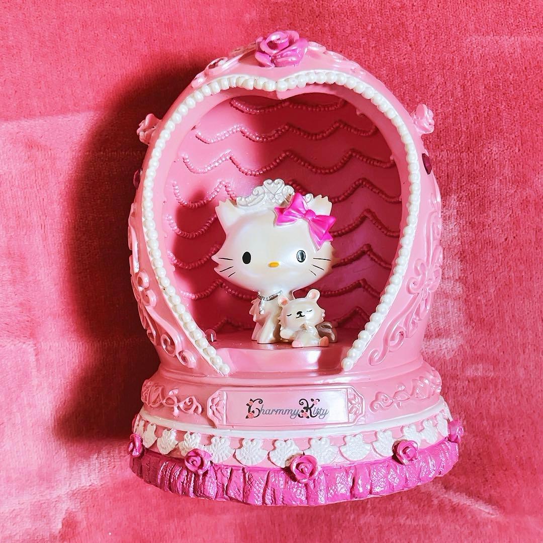 希少激レア　チャーミーキティ　ライトアップオルゴール　2005年製 サンリオ