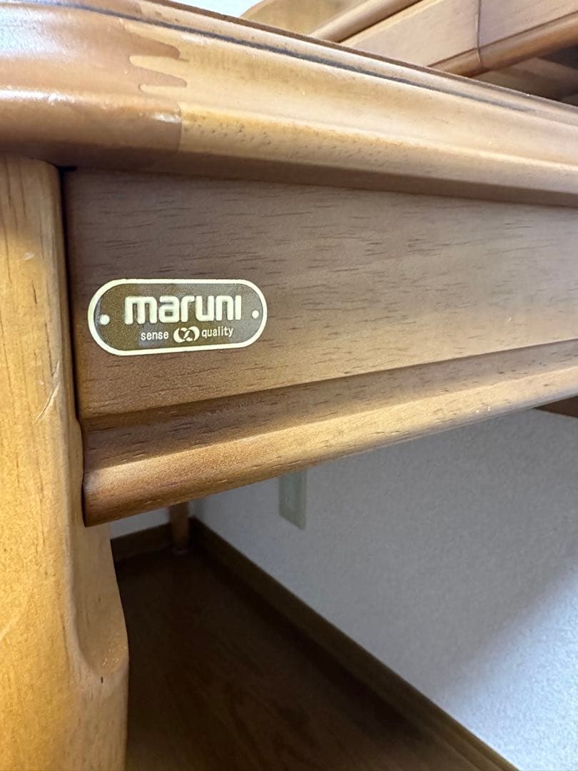 maruni マルニ木工　エレガンス猫足学習机　①机