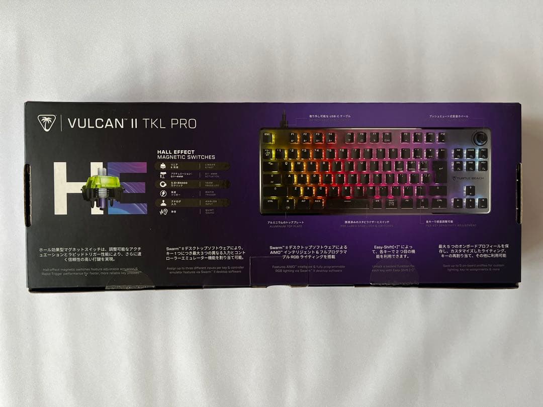 TurtleBeach Roccat Vulcan2 TKL PRO ラピトリ