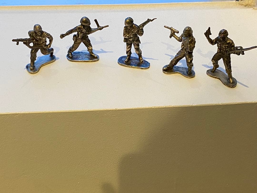 SSUR silver レベルエイプ　ミリタリー兵士フィギュア 5体セット