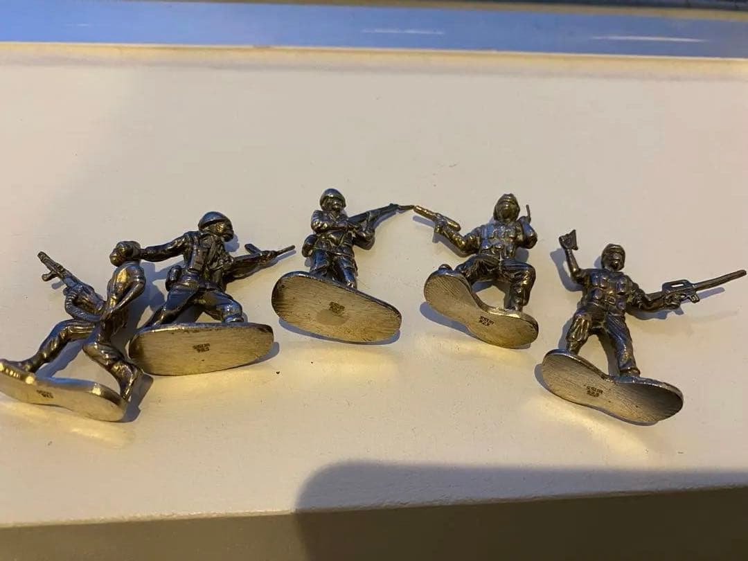 SSUR silver レベルエイプ　ミリタリー兵士フィギュア 5体セット