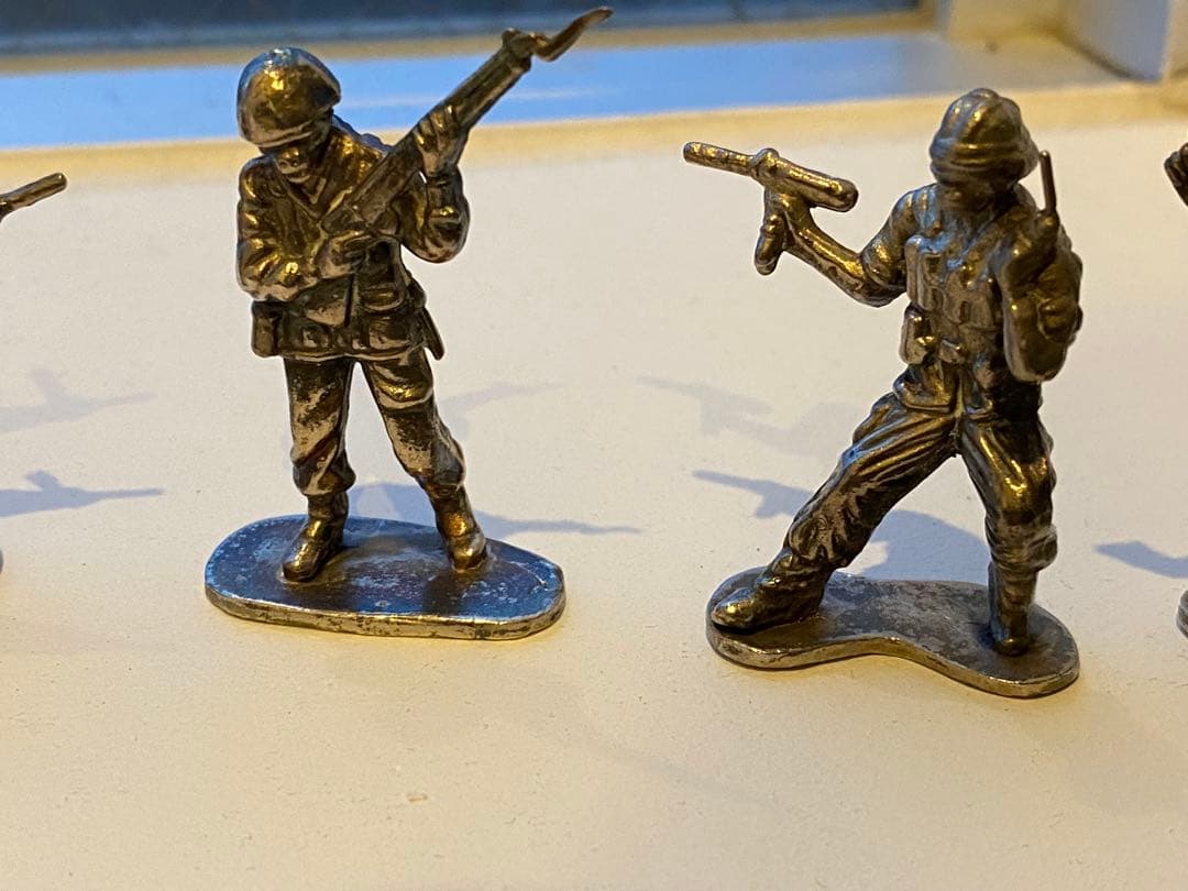 SSUR silver レベルエイプ　ミリタリー兵士フィギュア 5体セット