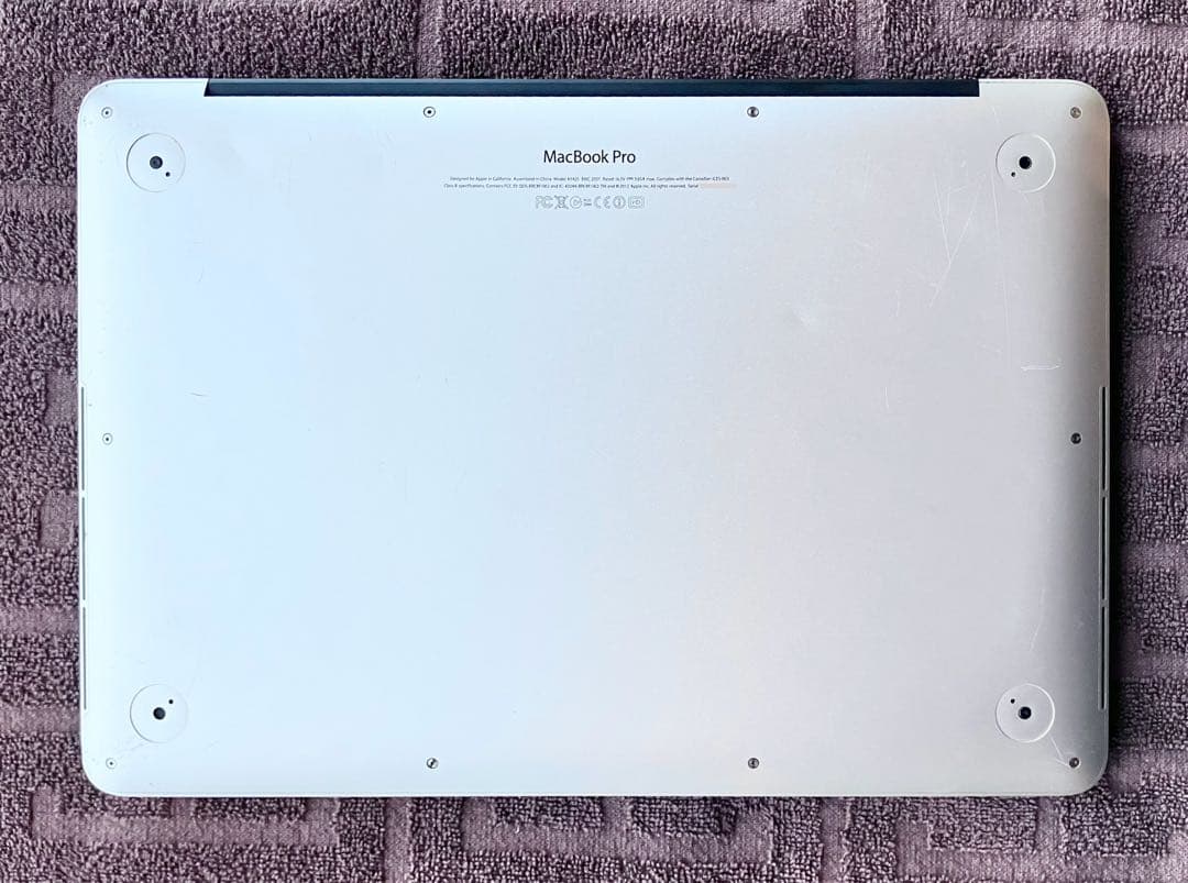美品 MacBook Pro ( Late2012) A1425 動作確認済み