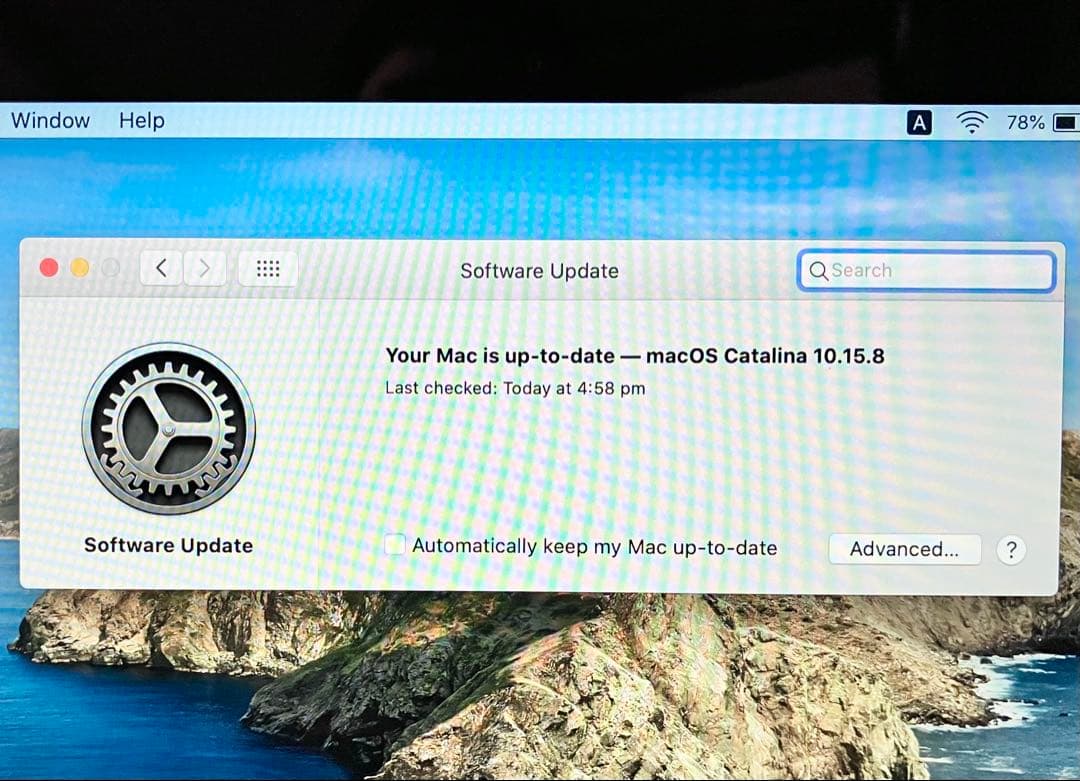 美品 MacBook Pro ( Late2012) A1425 動作確認済み