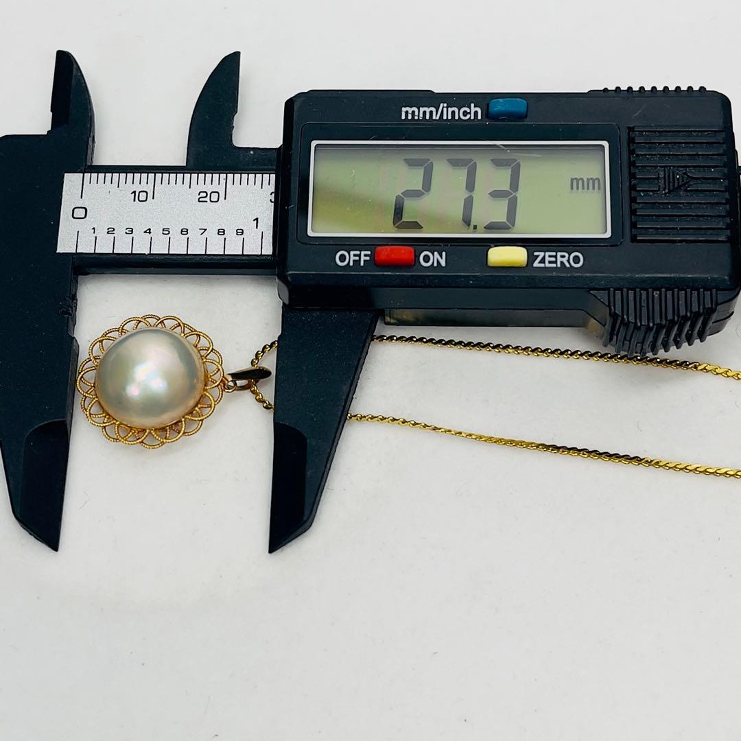 マベパール K18ペンダントトップ